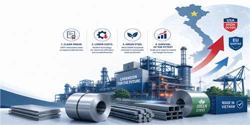Why are Vietnamese steel mills still expanding from 2026?
